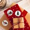 Wrapables Christmas Stickers Label Roll, Holiday Stickers for Sealing Cards, Envelopes, Gift Boxes, Festive Party Favors (500pcs), Happy Holidays